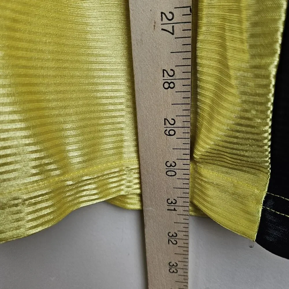 Vintage 90s Nike Soccer Jersey Men M Yellow Long Sleeve Goalkeeper Made In USA